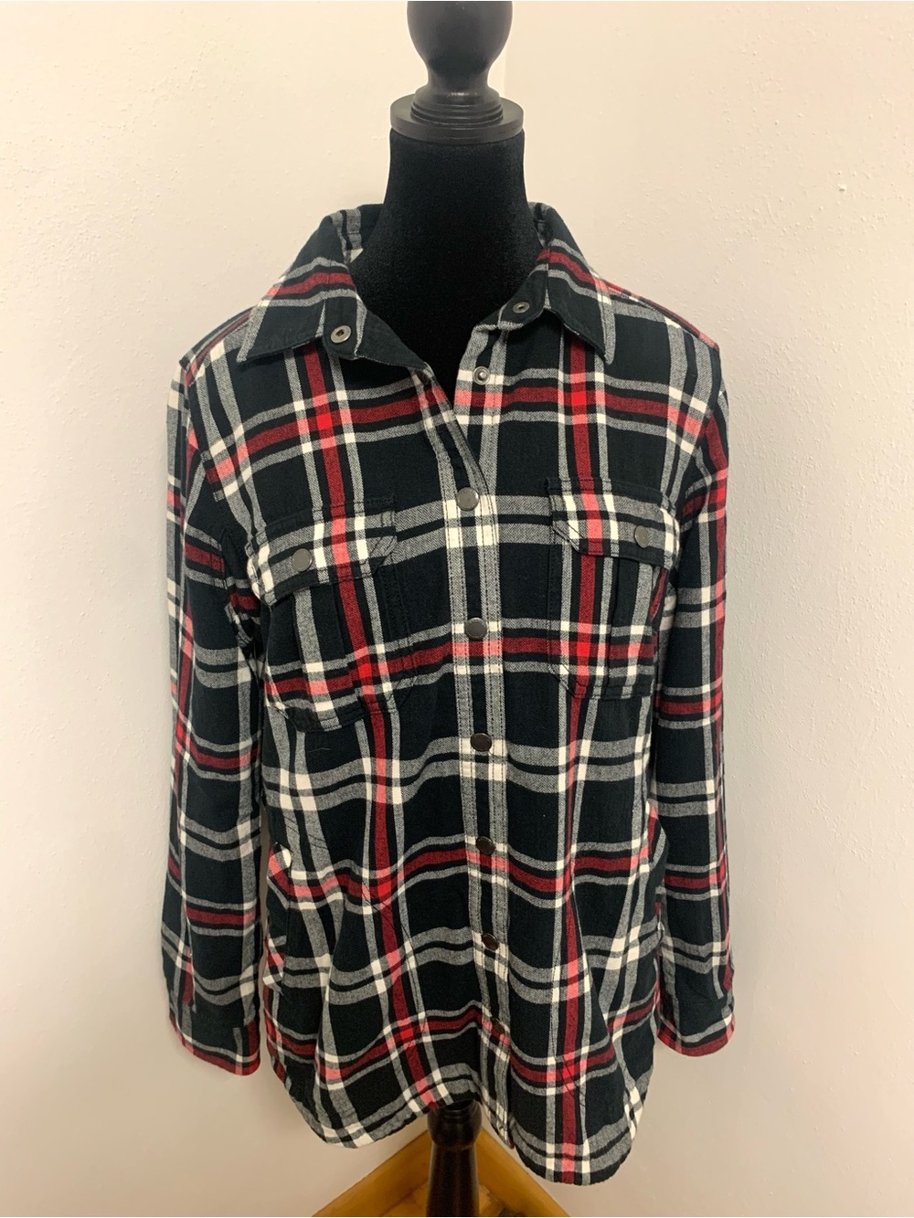 Women’s Duluth Trading Co fleece lined shacket